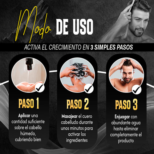 SHAMPOO TIRANIDOS PARA EL CRECIMIENTO DEL CABELLO